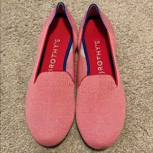 Red Rothy Loafers
